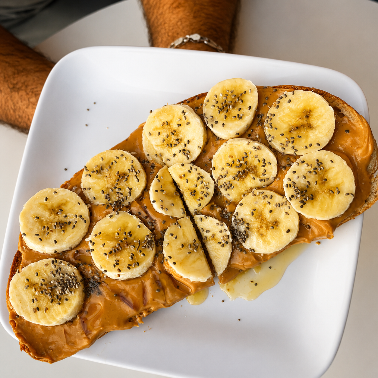 Peanut Butter Power Toast